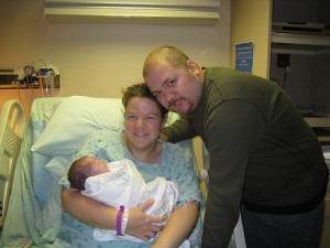 Gabe, Mommy and Daddy